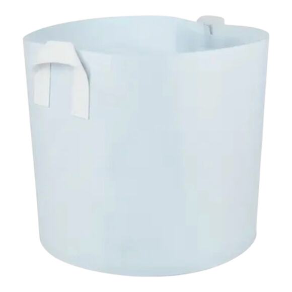 NEW 5 Gallon Non-Woven Fabric PLANTER BAG 11.8 x 9.8 White 2 Handles Pot Insert - Picture 1 of 6